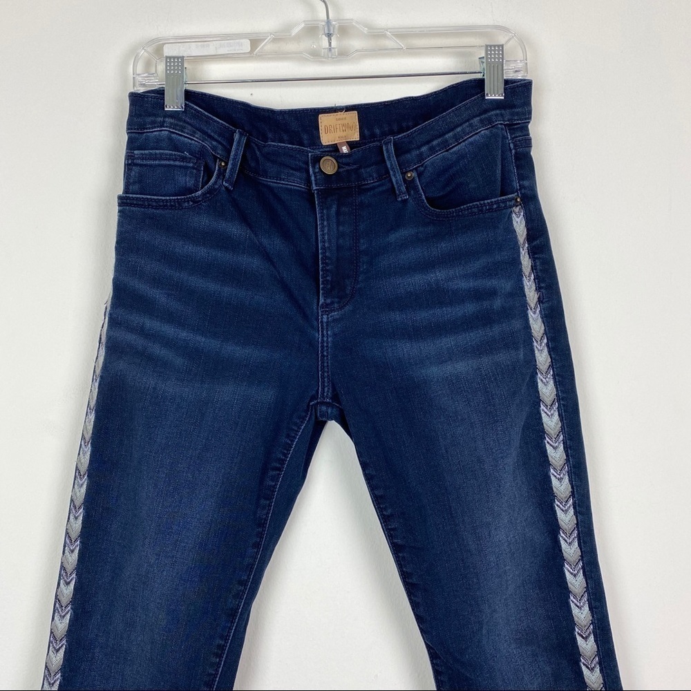 Driftwood Marilyn Classic Embroidered Aztec Jeans